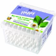 Ватные палочки с огранич.Baby Happy 56 шт