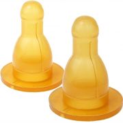 12124 Соска «Курносики» латекс. сред поток 2 шт 6+