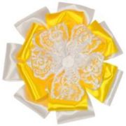 01407 Бант+лента  на выписку атлас