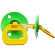 9223778 Пустышка ортодонтическая, латекс, +0мес., цвет МИКС