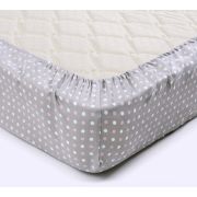 Простынь на резинке для матраса 60*120 см. Цвет Микс