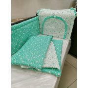 Противоударники в кровать.«Мишки» зеленый