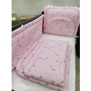 Противоударники в кровать.«Мишки» розовый