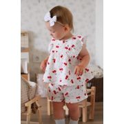 Костюм муслиновый для девочки, цвет Микс