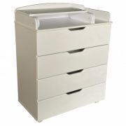 Комод «Comfort» 800/4 МДФ, белый