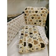 Противоударники в кровать.«Мишки» бежевый