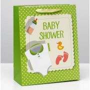 4704063 Пакет ламинированный «Baby shower» 26x32x12