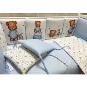 Комплект в кровать НЕ-94, 17 пр.(гол/медвежонок)