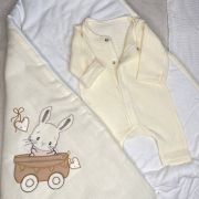 Комбинезон-слип из муслина