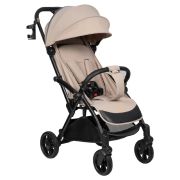 Коляска прогулочная детская Farfello Magic, с автоматическим складыванием бежевый