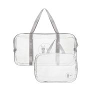 RKB-005 Комплект из 2-х сумок в роддом, серый