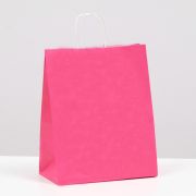 6477577 Пакет крафт 22*12*27 малиновый