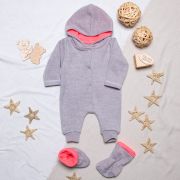 Комбинезон на кнопках с пинетками арт.М-490