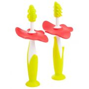 RTB-001 ROXY-KIDS набор зуб.щетки-массажеры зелен.