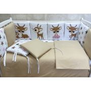 Комплект в кровать НЕ-3, 17пр. беж/олененок