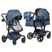 Коляска-трансформер AIMILE Original New Black (т-синий)