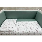 Комплект в кровать «Аист» Стандарт СТ-21, 9пр. зел/зайки