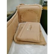 Противоударники в кровать.«Мишки» кофейный