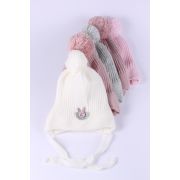 204033 Шапка двойная дев. р. 36-38