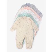 Комбинезон-слип из трикотажа в рубчик на кнопках