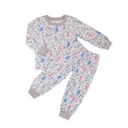 018 ф Пижама утепленная, цвет Микс